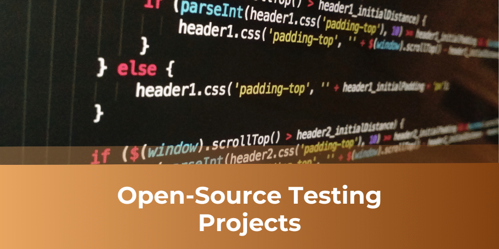 Open source testing